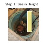 Step One: Measure The Height Of The-Basin